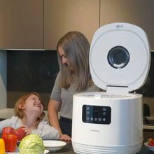 Family using TrueWashPRO appliance